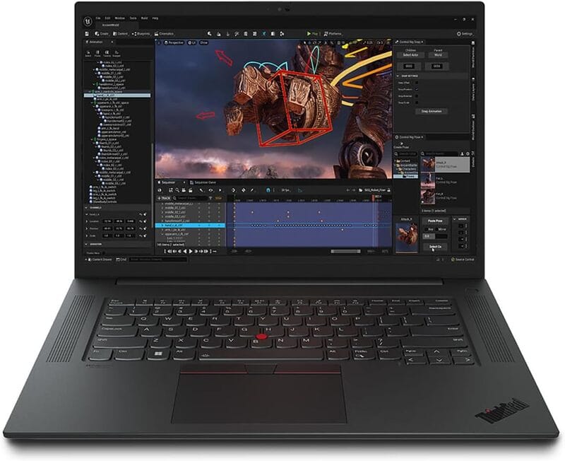 Lenovo ThinkPad P1 Gen 6 16" Mobile Workstation 2560x1600 i7-13700H 2.4-5.0GHz 32GB RAM 256GB SSD