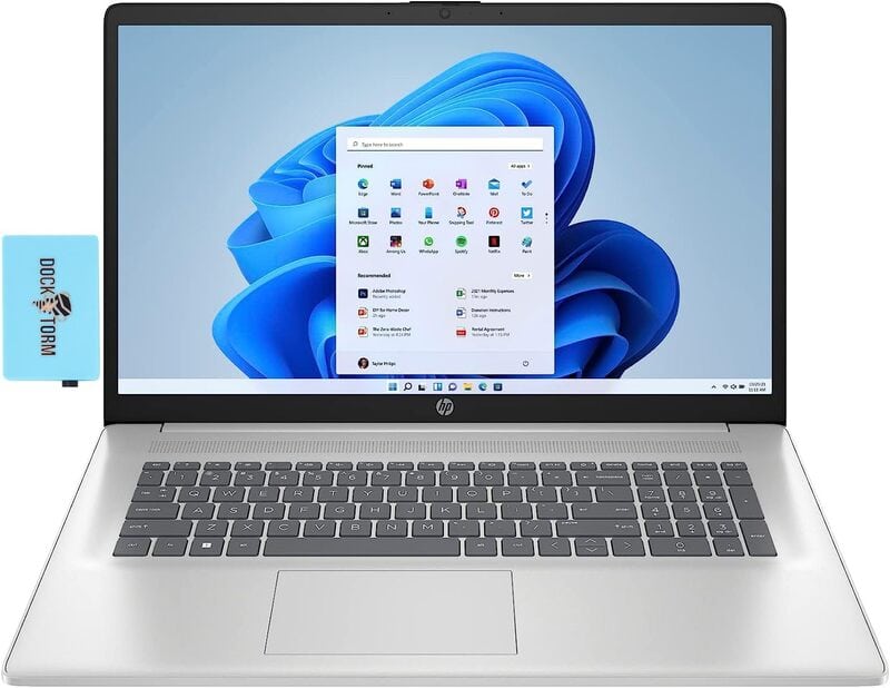 HP 17.3โ Laptop 17-cn0003dx Intel i3-1125G4 2.0-3.7GHz 16GB 512GB Windows 11 Home