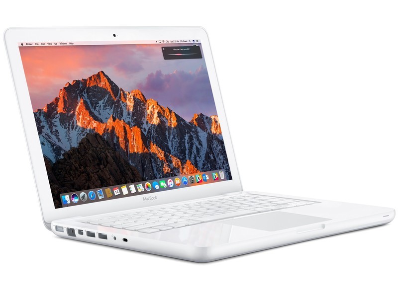 Apple MacBook A1342 Mid 2010 C2D 2.4GHz 4GB 250GB DVD-RW macOS 10.13 High  Sierra