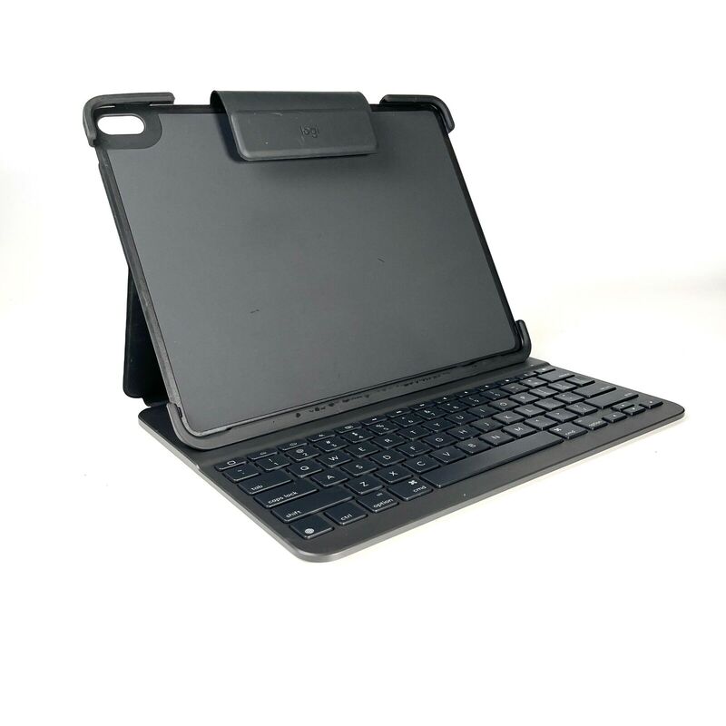 Logitech SLIM FOLIO PRO YR0070 Black Bluetooth Keyboard Folio for iPad Pro  11-in