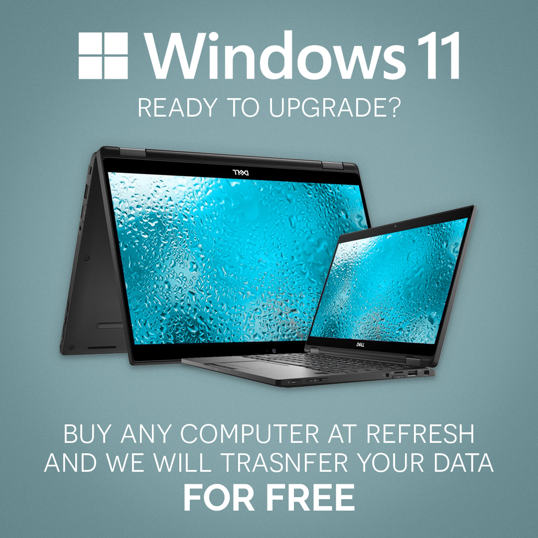 Make the upgrade to Windows 11 – Free data transfer with computer purchase