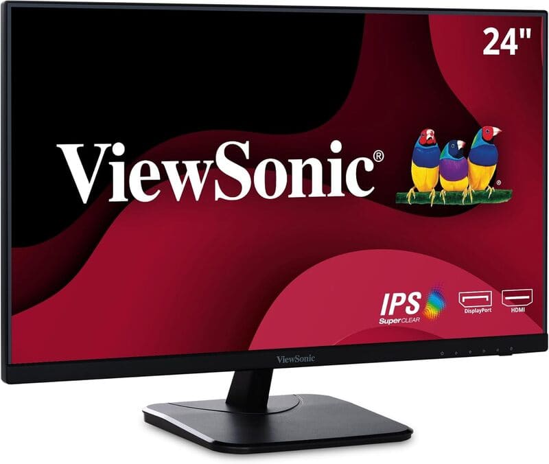 Viewsonic Va2456-mhd Monitor Ips 1080p De 24 Pulgadas Con Bi | Cuotas Sin Interés
