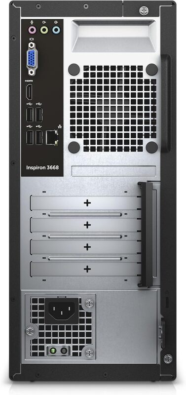 Dell Inspiron 3668 Tower Core i5-7400 3.0GHz 8GB 256GB SSD DVD