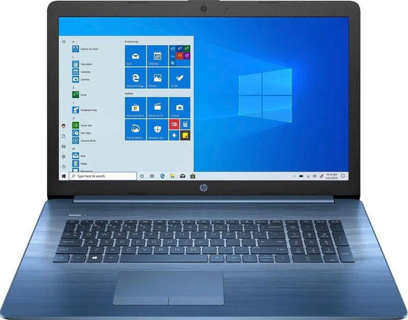 HP 17.3” Laptop 17-by4006ds Intel i5-1135G7 2.4-4.2GHz 8GB 256GB Windows 11 Home